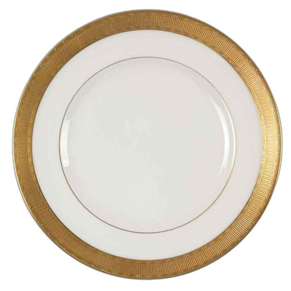 Royal Worcester Durham Pattern Gold Encrusted Bone China Bread Plate 6" 1963